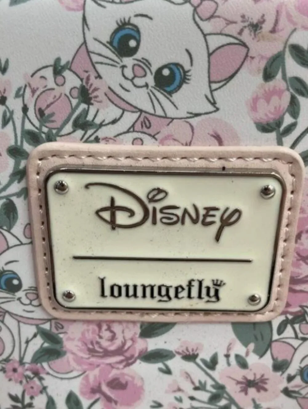 Loungefly Disney The Aristocats Marie Floral Pink Satchel Crossbody NWOT